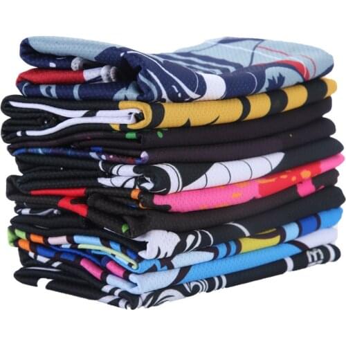 Cold Dry Cooling Sports Towel Printed Quick Dry Strong Absorbent Sweat Towel for Fitness S55