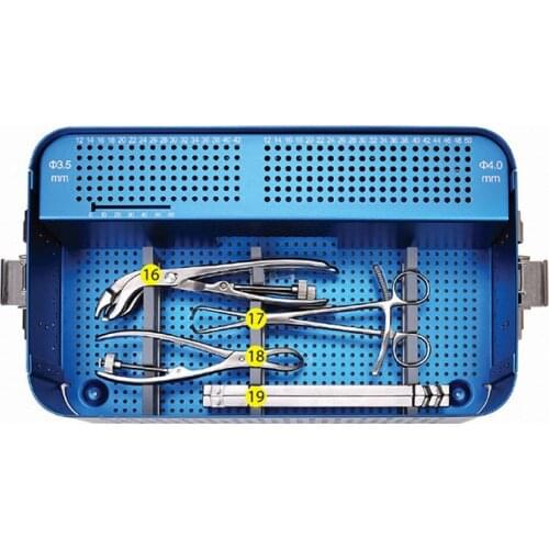 New design orthopedic surgical instruments small fragment instrument set upper limb fragment instrument set