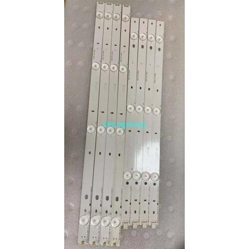8pcs / set Phi Lip Strip CL-47-D407-R-V4 CL-47-D407-L-V4 DT-BCMN-U6 DB-B23-U6 For 47PFH4109 / 88 47pfg4109 PT470H1-DUJFFE