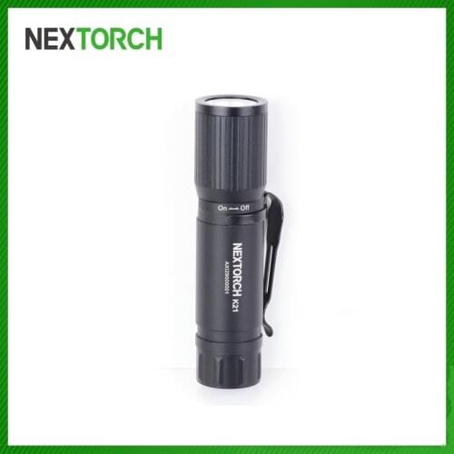 NEXTORCH Multi-Purpose 160 Lumens Rotatable Magnetic EDC Flashlight Outdoor With Stainless Steel Clip Portable Cap Lamp # K21