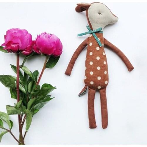 1Pc Baby Bed Sleeping Toy Accompany Accessories Baby Room Decoration Eco-friendly Plush Doll Pleasant Toys