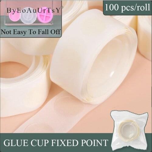 100pcs Tablets Super Sticky Non-Mark Double-sided Adhesive Glue Wall Hangings Balloon Stickers Dots Adhesive Household Tapes