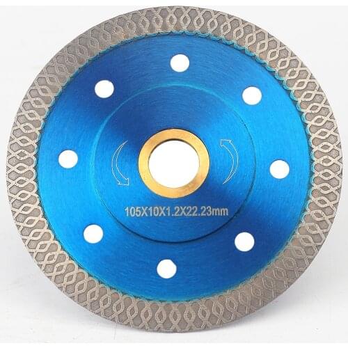 105mm Turbo Diamond Blade Super Thin Tile Porcelain Ceramic Disc For Cutting Granite Marble Stone