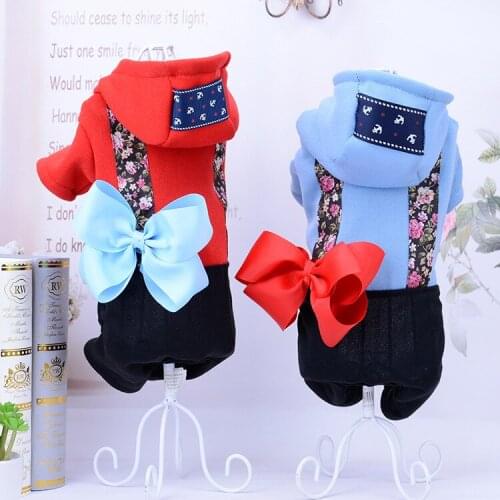 2021 Pet Products Dog Clothing Coat Jacket Hoodie Sweater Clothes For Dogs Yorkies Small Pet Dog Party Clothes For Dogs