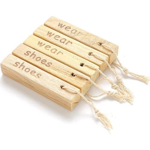 5PCS Moisture-proof and moisture-proof floor of camphor wood block wardrobe