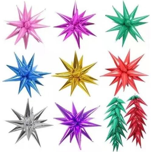 50pcs Water Drop Light Explosion Foil DIY Helium Balloons Wedding Birthday Party Decor Festival Promotion Inflatable Air Globos