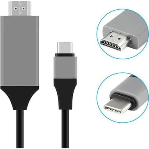 USB Type C Adapter USB3.1 4K HDMI-Compatible Converter for MacBook Samsung Galaxy S9/S8/Note 9 Huawei USB-C Cable