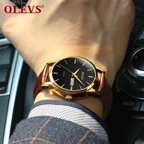 Analog Quartz Wristwatches Men Luxury Brand Leather Watches Waterproof Luminous For Man Business Auto Calendar Relogio Masculino