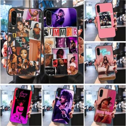Summer Walker Girl Rapper Phone case For Samsung Galaxy A 3 5 7 8 10 20 21 30 40 50 51 70 71 E S 2016 2018 4G black pretty