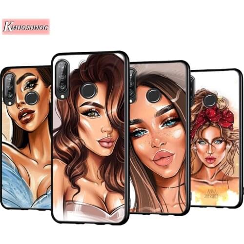 Fashion City Girl Anti-Fall Phone Case for Huawei P30 P20 P40 Lite E Pro P Smart Z Plus 2019 P10 P9 Lite Back Cover