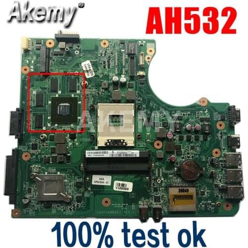 For FUJITSU A532 AH532 DA0FH6MB6E0 DDR3 discrete graphics motherboard 100% test OK delivery