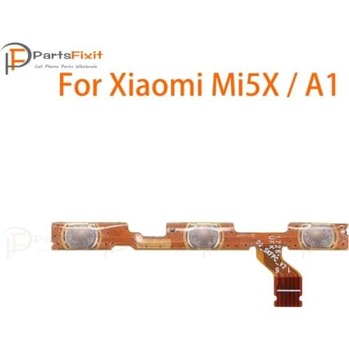 For Xiaomi Mi5X / A1 Power Volume Button Flex Cable Side Button Flex Mi5X MiA1 Switch On Off Control Key Replacement Parts