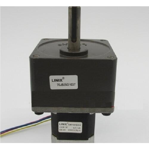 LINIX Gear reducer motor 42BYGHD248/70JB25g1037 Deceleration new original