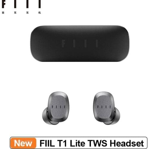 FIIL T1 Lite TWS Bluetooth Headset Sports Headphone Bluetooth 5.2 IPX7 Waterproof 32 Hours Battery Life Type-C Charging Earphone
