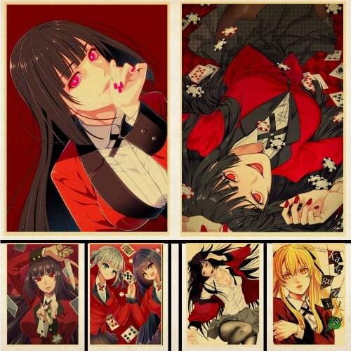 5D DIY Diamond Painting Kakegurui Poster Japanese Anime Cross Stitch Kit Diamond Embroidery Mosaic Art Picture Of Rhinestones