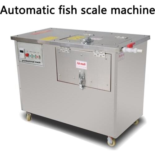 Commercial stainless steel fish scale scraper XZ-550 type Electric scraping fish scale maker Automatic remove fish scale machine