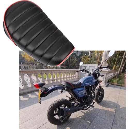 Motorcycle Racer Seat Cushion Leather Vintage Style Hump Cover for Honda Dax Bike Mini Trail 50Cc Z50 Z50J Z50R
