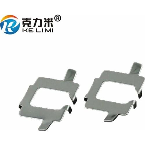 KE LI MI 10x H7 Xenon hid adapters fixed headlights bulbs for BMW AUDI VW HID H7 Metal Retainers clips