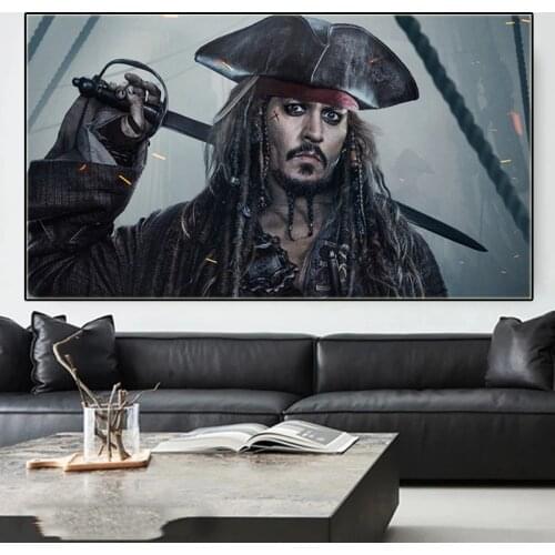 5D DIY Diamond Painting Kit Disney Epic Anime Poster Pirates of The Caribbean Movie Diamond Embroidery Mosaic Home Decor Gift
