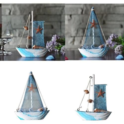 2Pcs Wooden Nautical Lighthouse Anchor Wall Hanging Ornament, Beach Wooden Boat Ship Steering Wheel Wall Decor