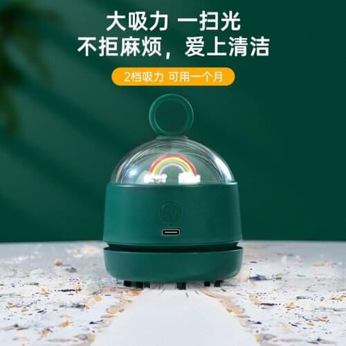 Desktop Keyboard Vacuum Cleaner Usb Rechargeable Handheld Cleaner Portable Mini Dust Suction Machine
