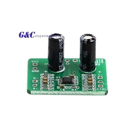 Differential-balanced 150mW HIFI Amplifier Board TPA6112&SGM4812 Input 3.3-5V Stereo Audio Power Amplifier Board