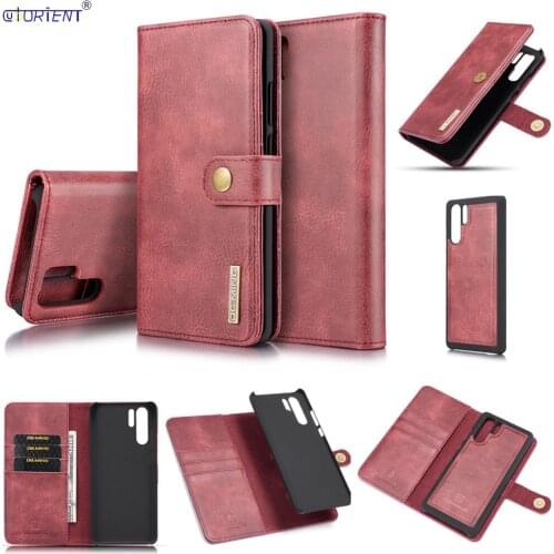 Luxury Flip Full Cover for Huawei P30 Pro Detachable Leather Case VOG-L09 VOG-L29 Stand Bumper Cases VOG L09 L29 Card Solt Bags