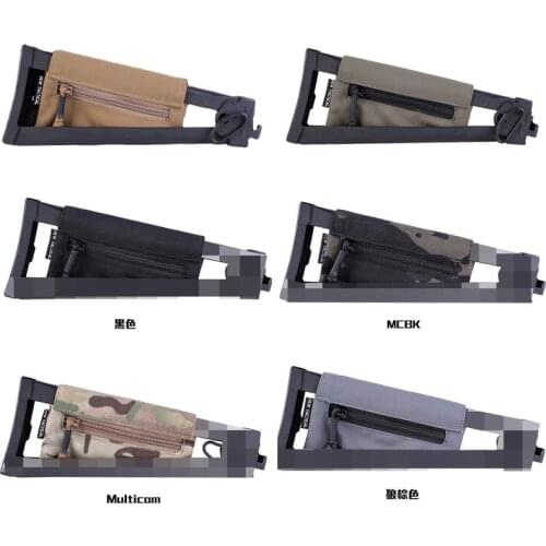 Tactical Accessories for AK Triangle Support Storage Pouch Rear Support Battery Pack