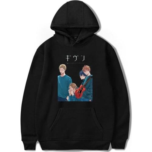 Given Anime Hoodie Music Manga Printed Mafuyu Unisex Pullover Women Men Oversized Tracksuit Harajuku Streetwear Fashion Clothing