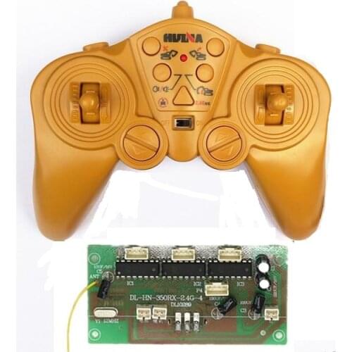 YUKALA Huina 1350/1550RC excavator/Dump truck spare parts radio controller/receiver board