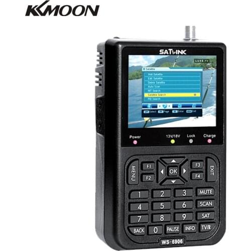 3.5in LCD Display Professional Data Digital Satellite Signal Finder Meter Signal Generator As a Standard Receiver to TV Set