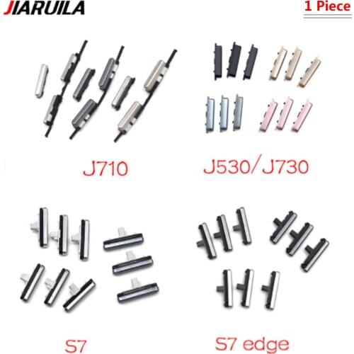 20pcs/lot Volume Power Button Side Key For Samsung S3 S7 Edge J5 J7 2016 J510 J710 / J5 J7 2018 J730 J530