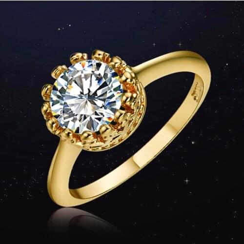 2021 Direct Selling TOP Jewelry 10pic/lot Wholesale 925 Women And Anillos Rings Crowne Crystal From Swarovskis Connection