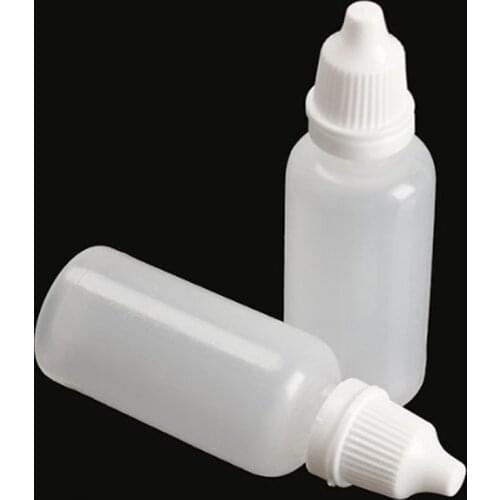 50PCS/Lot 10ml Empty Plastic Squeezable Dropper Bottles Eye Liquid Dropper Refillable Bottles Eye Liquid Essential Oil Container