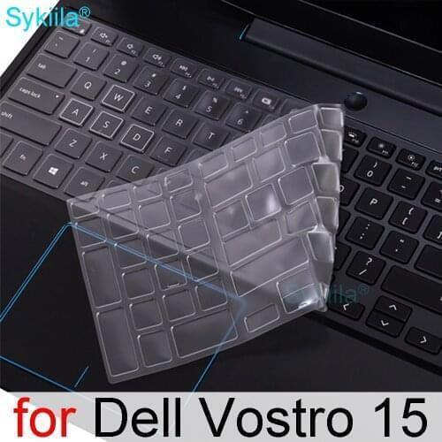 Keyboard Cover for Dell Vostro 15 3562 3565 3568 3572 3578 3582 3583 3590 5568 7570 7580 Protector Skin Film Soft Colored Case
