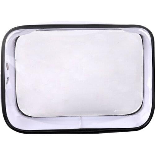 Travel Zipper Makeup Beauty Wash Organizer Toiletry Women Make Up Case Waterproof Transparent PVC Bath Cosmetic Bag Storage Kit