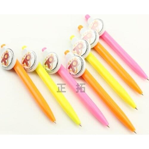 DIY personalized custom 25mm advertising pen horse mouth iron badge advertising gift custom 100 sets