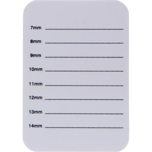 Individual Eyelash Extension Hand Plate Holder Lash Tray Strip Palette 14mm 15mm