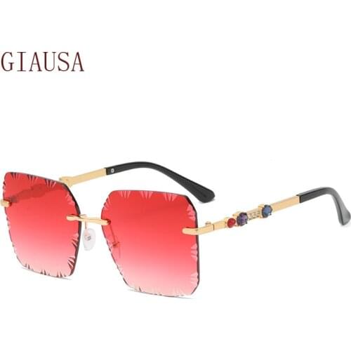 GIAUSA Fashion trend Sunglasses personalized decoration leg fashion sunglasses Street Photo glasses night vision glasses
