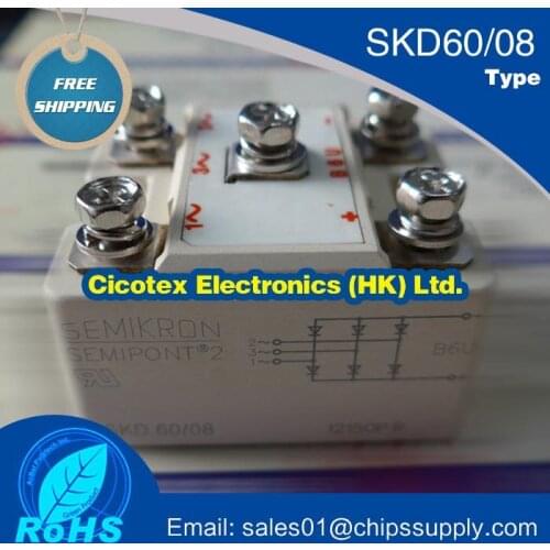 SKD60/08 Power Bridge Rectifiers SKD 60/08 MODULE IGBT SKD60-08 SKD6008 SK D60/08