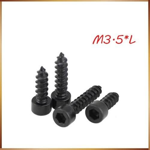 M3.5 screw 8.8 Hexagon Socket Screw Model Self Tapping Screw Speaker Speaker M3.5*10/12/14/16/18/20/25/30