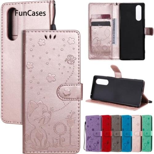 Covers Silicon For Sony Xperia 5 Cool PU Leather Book Phone Pouch Holder Case Cellular Sony Xperia accesorios XZ5 2 Accessory