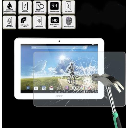 Tablet Tempered Glass Screen Protector Cover for Acer Iconia Tab 10 A3-A20 10.1" - Screen Film Protector Guard Cover