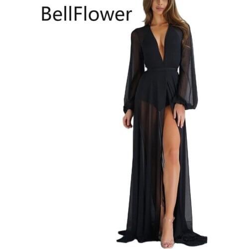 2021 Summer Blouse Dress Long Sleeve Beach Swimsuit Cover Up Sexy Sheer Long Cardigan Mopping Sunscreen Clothing Dropshipping