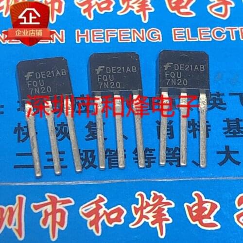 100% New&original FQU7N20 TO-251 200V 7A