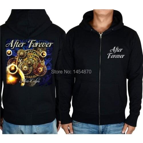6 styles Outerwear Zipper Hoodies After Forever Gothic Band Cotton Rock winter warm jacket punk sweatshirt fleece sudadera