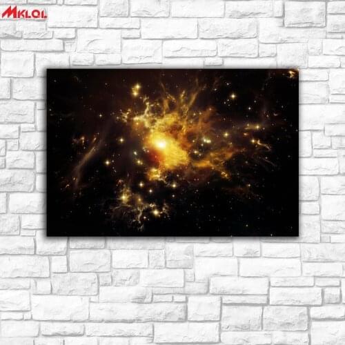 Large Wall Art,universe stars,Restaurant study Bedroom Decor Wall oil Painting Print Nice wall picture for living room no frame6