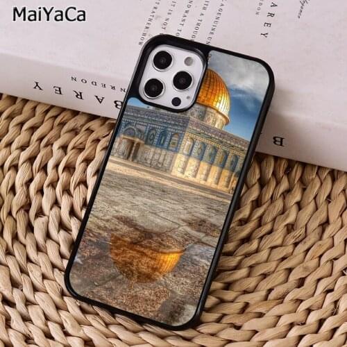 MaiYaCa Jerusalem Western Wailing Wall Phone Case For iphone 11 12 mini Pro X XR XS MAX 6S 7 8 Plus 5S SE 2020 Cover coque Shell