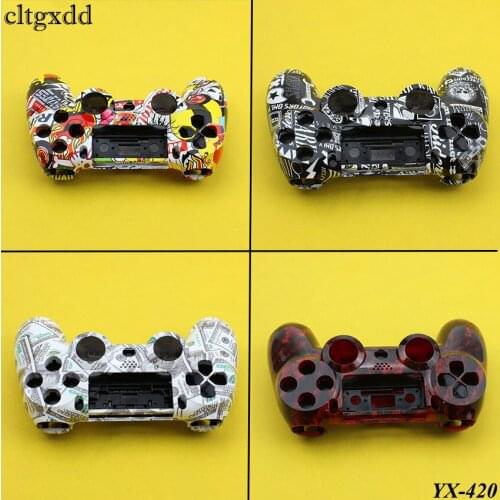 Cltgxdd For PS4 JDM-001 011 Controller Case Front back Upper Under Cover Housing Controller Shell For Sony DualShock 4 Gamepad