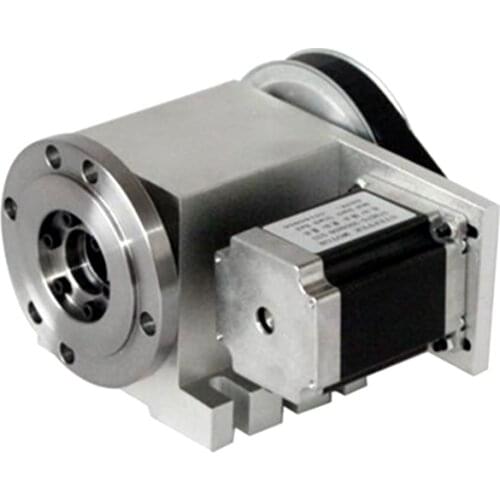 Hollow Shaft Center Height 65MM CNC 4th Axis Rotary Axis Inner Hole Diameter 16MM DIY Machine Tools
